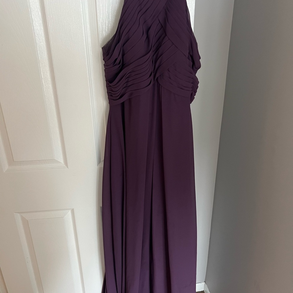 Azazie Ginger Plum Dress